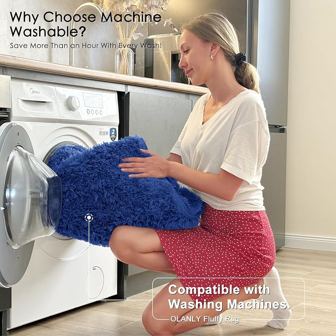 OLANLY 3x6 Machine Washable Runner Rugs - Image 2