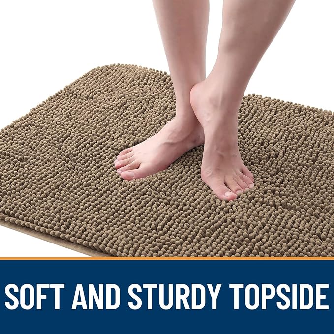 OLANLY Dog Door Mat for Muddy Paws 47x32, Absorbs Moisture and Dirt, Absorbent - Image 4
