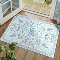 DCX Washable 2x3 Bow Rug, Cute Soft Low Pile Indoor Décor Carpet, Kid & Pet by DCXWashableRug