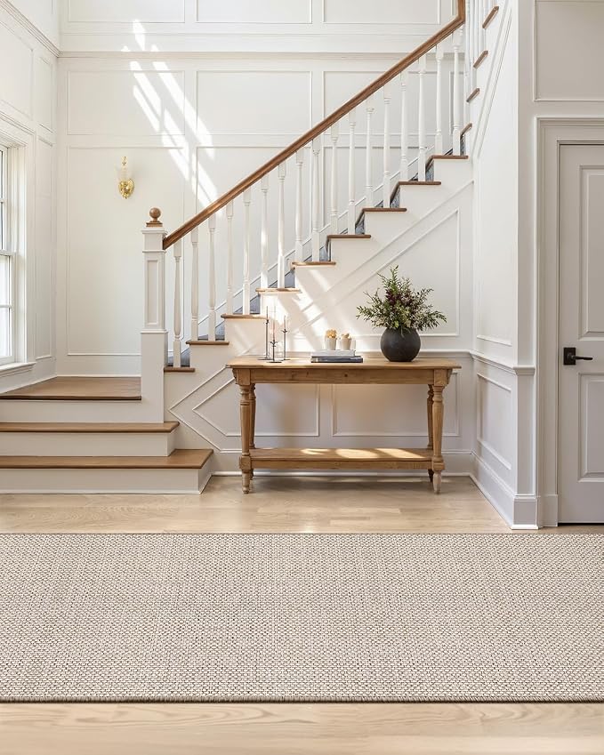 Color&Geometry Door Mat 2'4"x8' Runner Rug - Image 6