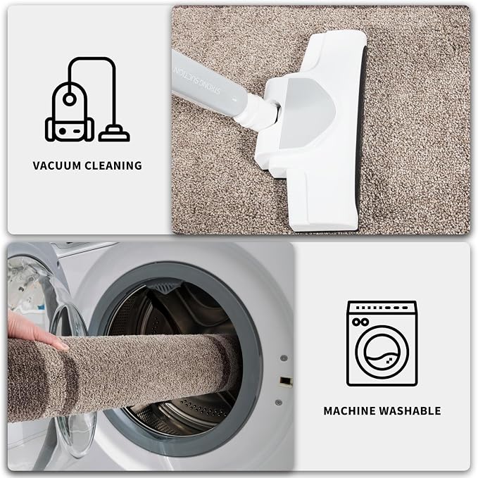 PURRUGS Dirt Trapping Door Mat 32" x 48", Non-Slip Machine Washable Entryway Rug - Image 7