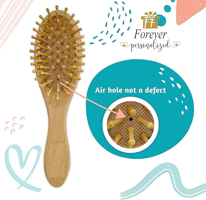 Custom Wooden Baby Brush Set | Personalized Wooden Baby Brush | Personalized Baby Gift Girls | Personalized Baby Gifts | Baby Brush and Comb Set | Custom Baby Gifts | Personalized Gifts