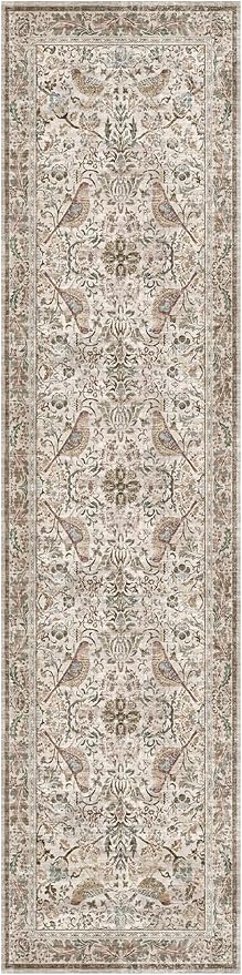 Hazo Haus Boho Moss 2'6"x10' Long Hallway Runner Rug - Image 3