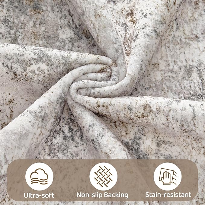 UERMEI 7x9 Area Rug Living Room Rugs - Image 7