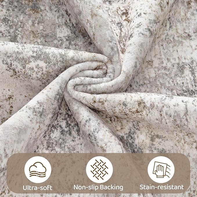 UERMEI 5x8 Area Rug Living Room Rugs - Image 6