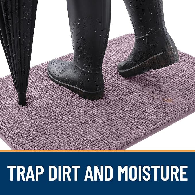 OLANLY Dog Door Mat for Muddy Paws 36x24, Absorbs Moisture and Dirt, Absorbent - Image 2