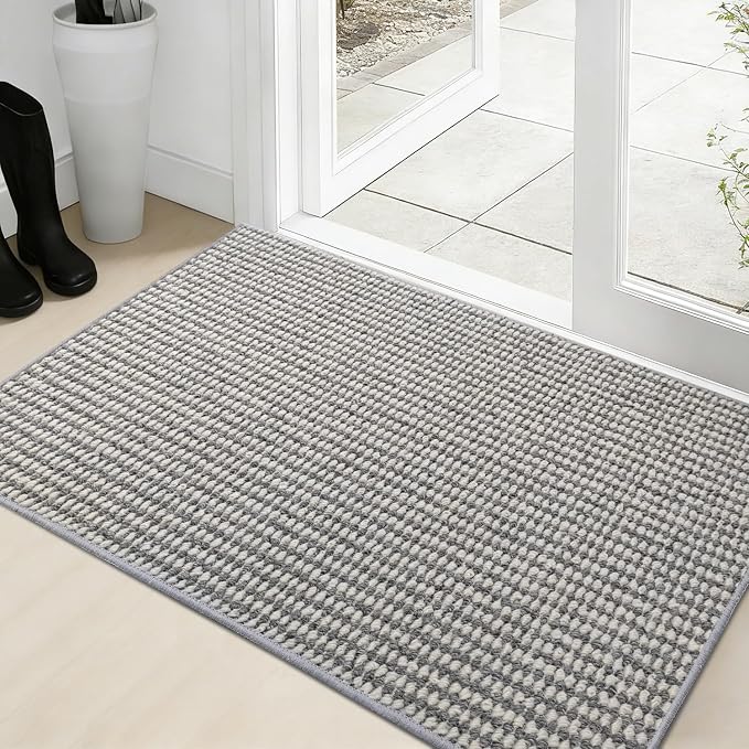 Dirt Trapping Door Mat 36x60, 3D Scarping Surface Doormat by Unknown