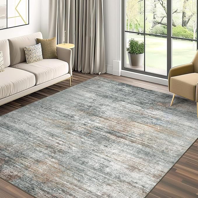 BEIMO Area Rugs 10x14 for Living Room Bedroom, Modern Abstract Machine Washable - Image 3