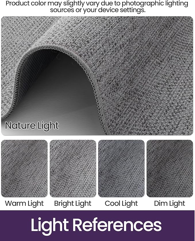 DEXI Hallway Runner Rug 2'x6', Non Slip Rubber Backed Runners Carpet, Ultra - Image 3
