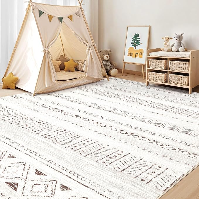 cotiled 12x15 Area Rugs Living Room Rug: Washable Boho Rugs - Image 6