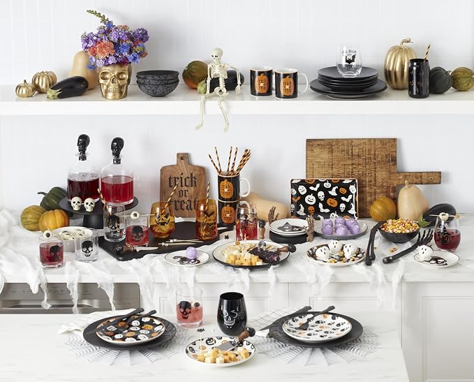 Oneida Barware, Vintro Halloween Can Cooler Glasses, Dishwasher Safe, Made of - Image 9