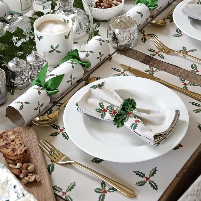 Laurel Wreath Napkin Rings Set of 4, Farmhouse Leaf Napkin Ring - Image 7