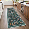 ROYHOME Mushroom Insect Rug 2x6 Runners by ROYHOME