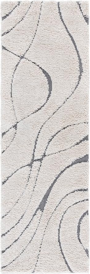 SAFAVIEH Florida Shag Collection Runner Rug - Image 2