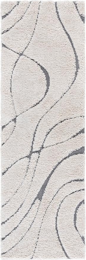 SAFAVIEH Florida Shag Collection Runner Rug - Image 3