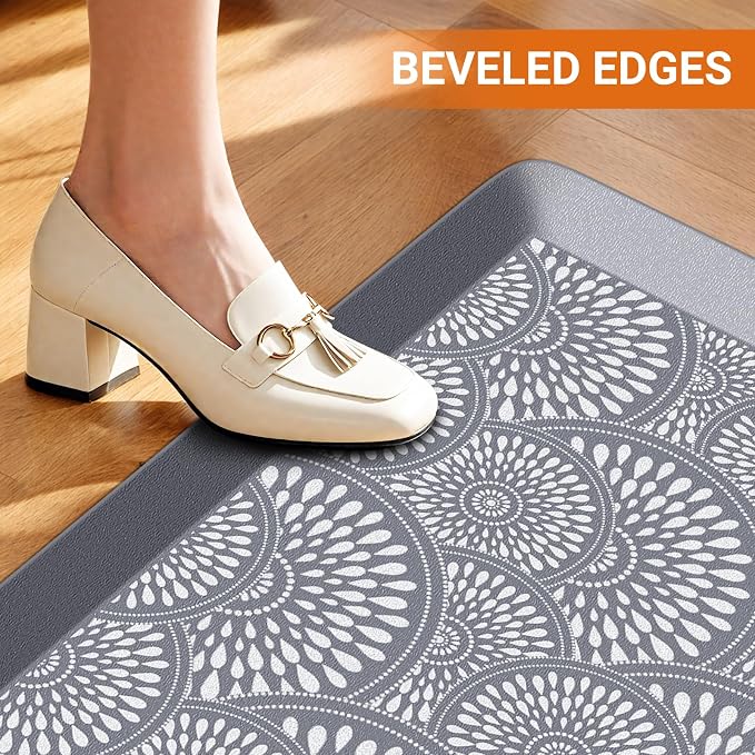 Mattitude Kitchen Mat, 17.3x60in Heavy Duty Ergonomic Comfort Foam Standing - Image 6
