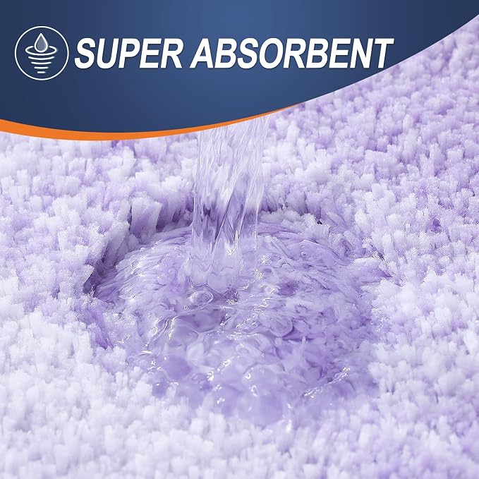 OLANLY Large Bathroom Rugs Mat 40x24, Extra Soft Absorbent Microfiber Bath Rug - Image 4