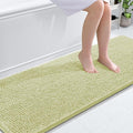 OLANLY Bathroom Runner Rugs 70x24, Soft Absorbent Chenille Bath Rugs, Rubber by OLANLY