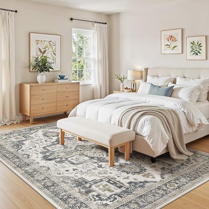 Washable 8x10 Area Rug for Living Room - Image 7