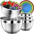 DUTZUN Colorful Mixing Bowls by DUTZUN
