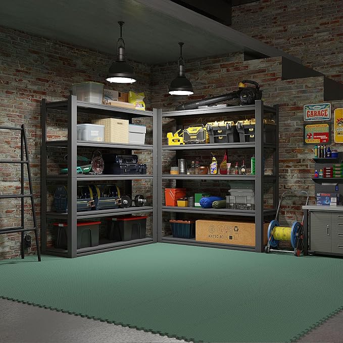 Home Gym Mat, Puzzle Exercise Mat, EVA Interlocking Foam Floor Tiles - Image 6