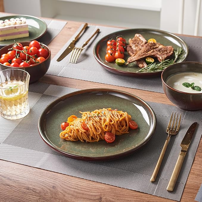 Stoneware Dinnerware Sets Service - Image 6