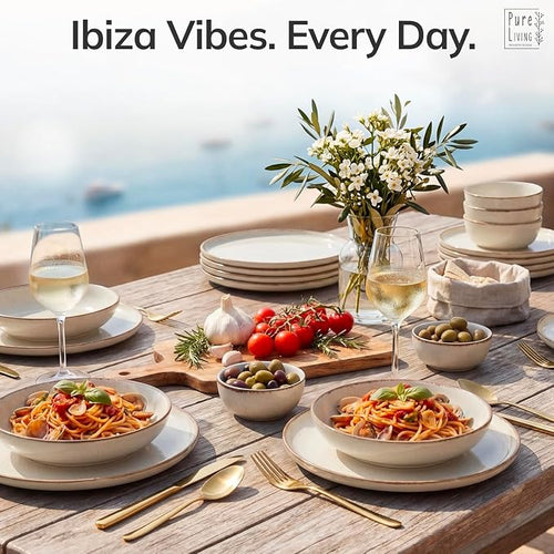 16 Piece Stoneware Dinnerware Set - Image 2