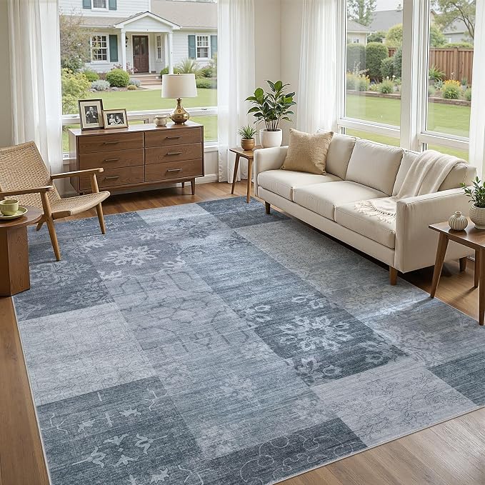 UERMEI 9x12 Area Rug for Living Room - Image 2