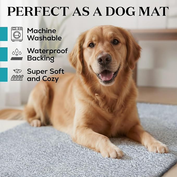 Premium Microfiber Indoor Door Mat – 24"x36" Washable Entry Mat, Waterproof - Image 2