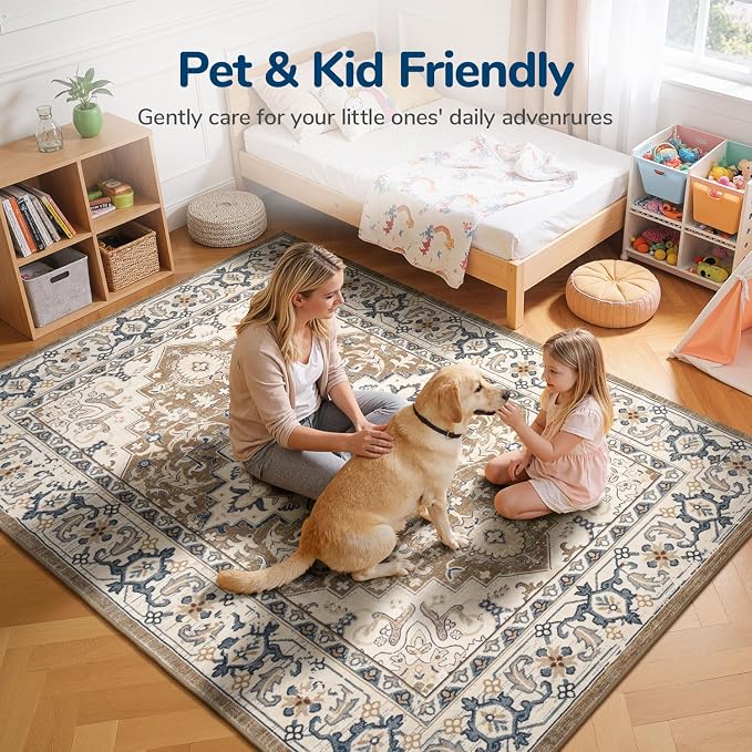 Lessymo 5x7 Area Rug for Living Room - Image 5