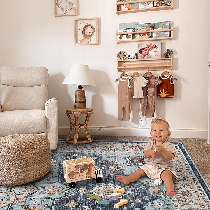 Washable Oriental Area Rug - Image 5