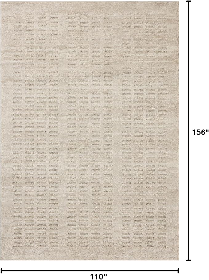 Loloi Amber Lewis Monty Collection MOT-03 Ivory/Beige 9'-2" x 13', .50" Pile - Image 2