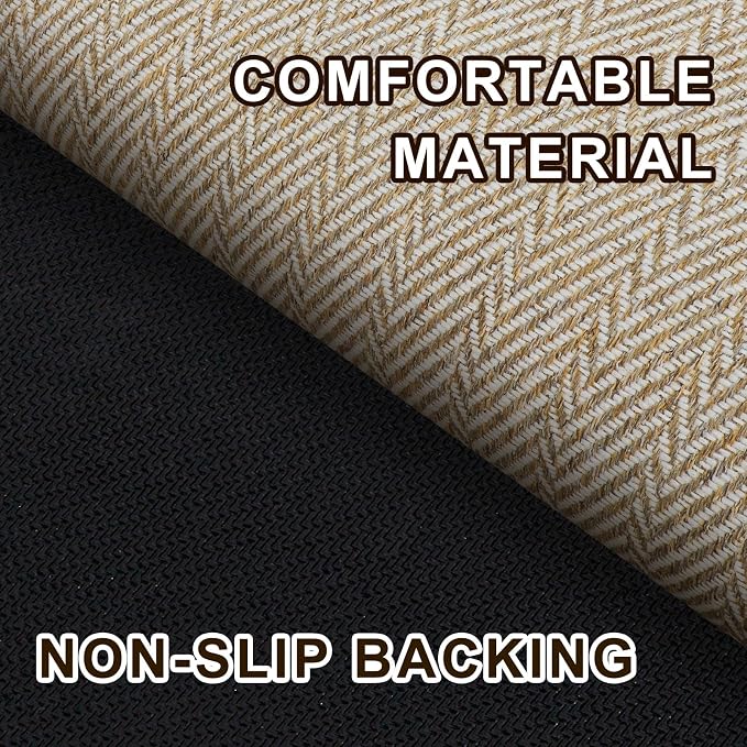 Ultra Thin Door Mat Indoor Entrance 24"x36", Low-Profile Indoor Door Mat - Image 3