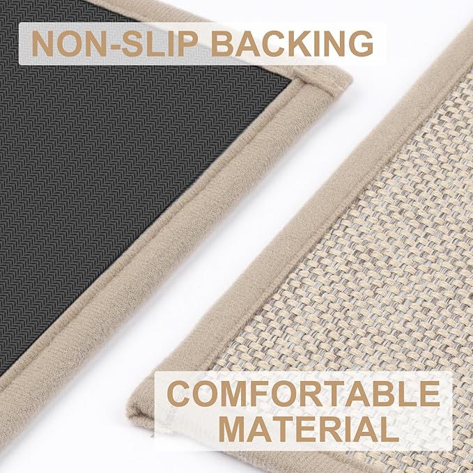 LEKEEPGO Door Mat 24"x36", Non Slip Door Mat Indoor Entrance, Rubber Backing - Image 3