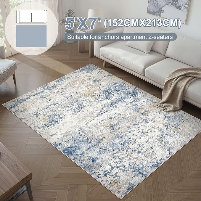 DMOYEST Area Rug Living Room Rugs - Image 4