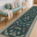 Hazo Haus Vintage Green Runner Rug by HazoHaus