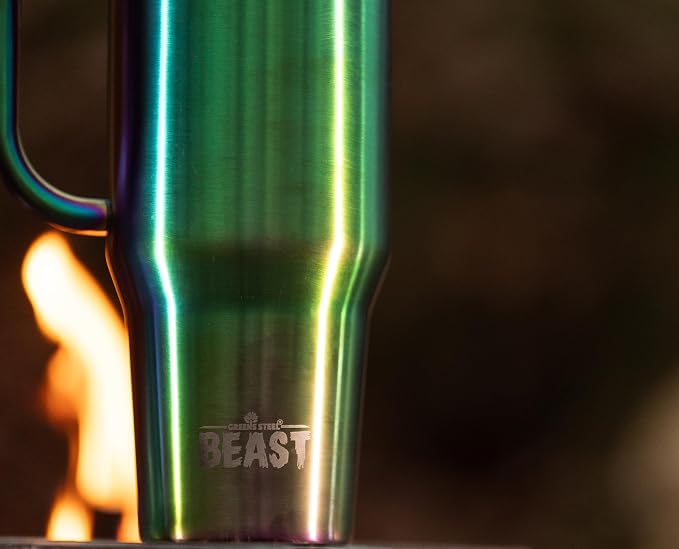 Beast 42 oz Tumbler with Handle Stainless Steel Vacuum Insulated Coffee Ice Cup - Image 5
