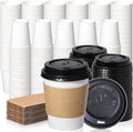 Fit Meal Prep 500 Pack 8 oz Disposable Coffee Cups by FMPBRANDS