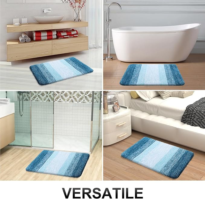 OLANLY Bathroom Runner Rugs Mat 70x24, Extra Soft Absorbent Microfiber Bath Rugs - Image 6