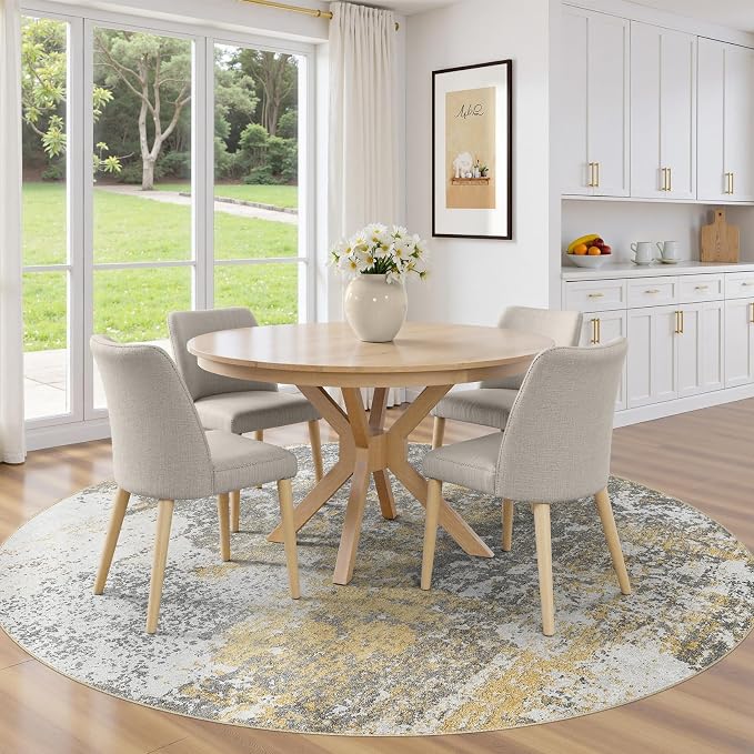 5ft Round Area Rug - Image 3