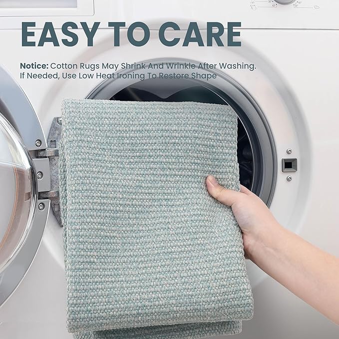 EARTHALL Washable Runner Rug 2x7 Ft Non Slip Runners - Image 3