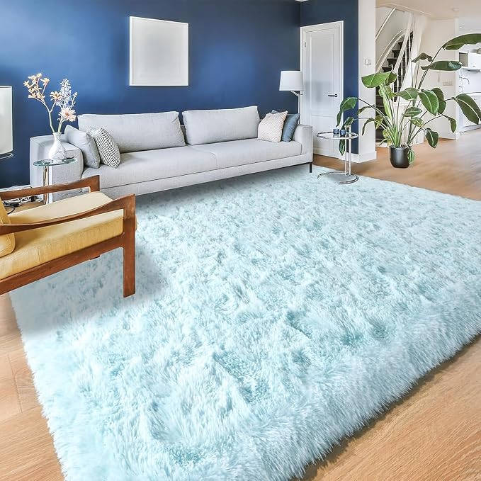 YJ.GWL Area Rugs for Living Room Bedroom, 8x10 Machine Washable Large Light - Image 6