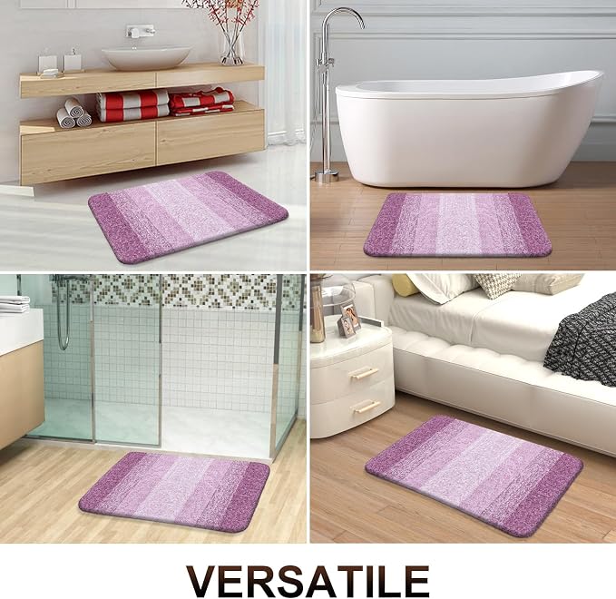 OLANLY Bathroom Rugs Mat 36x24, Extra Soft Absorbent Microfiber Bath Rugs - Image 6