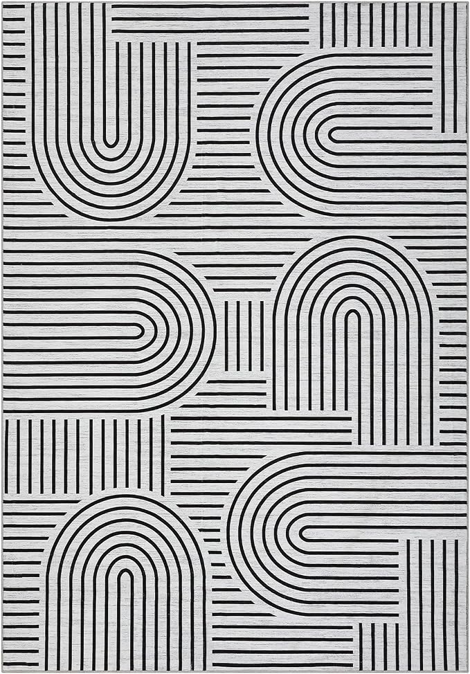 ROYHOME Washable Rug 5x7 Area Rugs - Image 4
