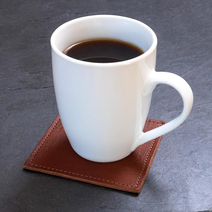 American Made Leather Coasters - Image 3