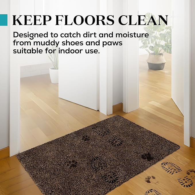 Premium Microfiber Indoor Door Mat – 36"x72" Washable Entry Mat, Waterproof - Image 3