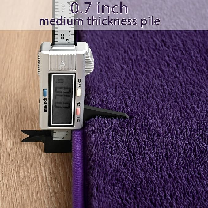 ISEAU 4x6 Rug for Bedroom, Soft Memory Foam Carpet - Image 9