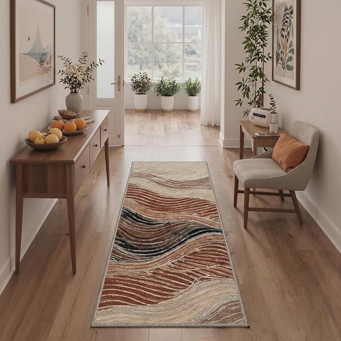 BEIMO Area Rugs 10x14 for Living Room Bedroom, Modern Abstract Machine Washable - Image 5