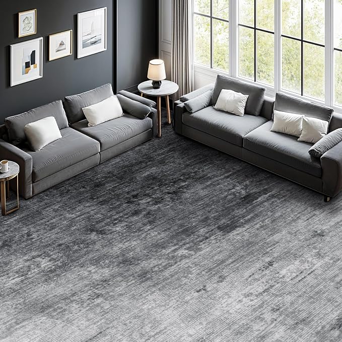 LIANLAM Washable Rug 5x7 Area Rugs by LIANLAM
