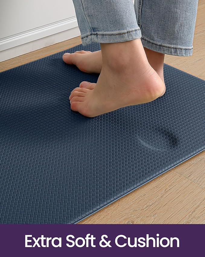 DEXI Kitchen Floor Mats Cushioned Anti Fatigue, 17x59 Narrow Standing Runner - Image 4